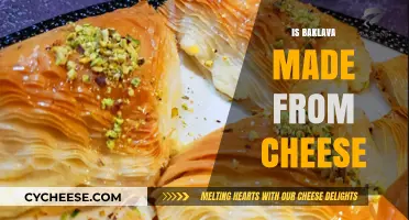 The Sweet and Savory Truth: Is Baklava Made from Cheese?