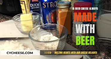 Beer Cheese: Does the Recipe Always Include Beer?