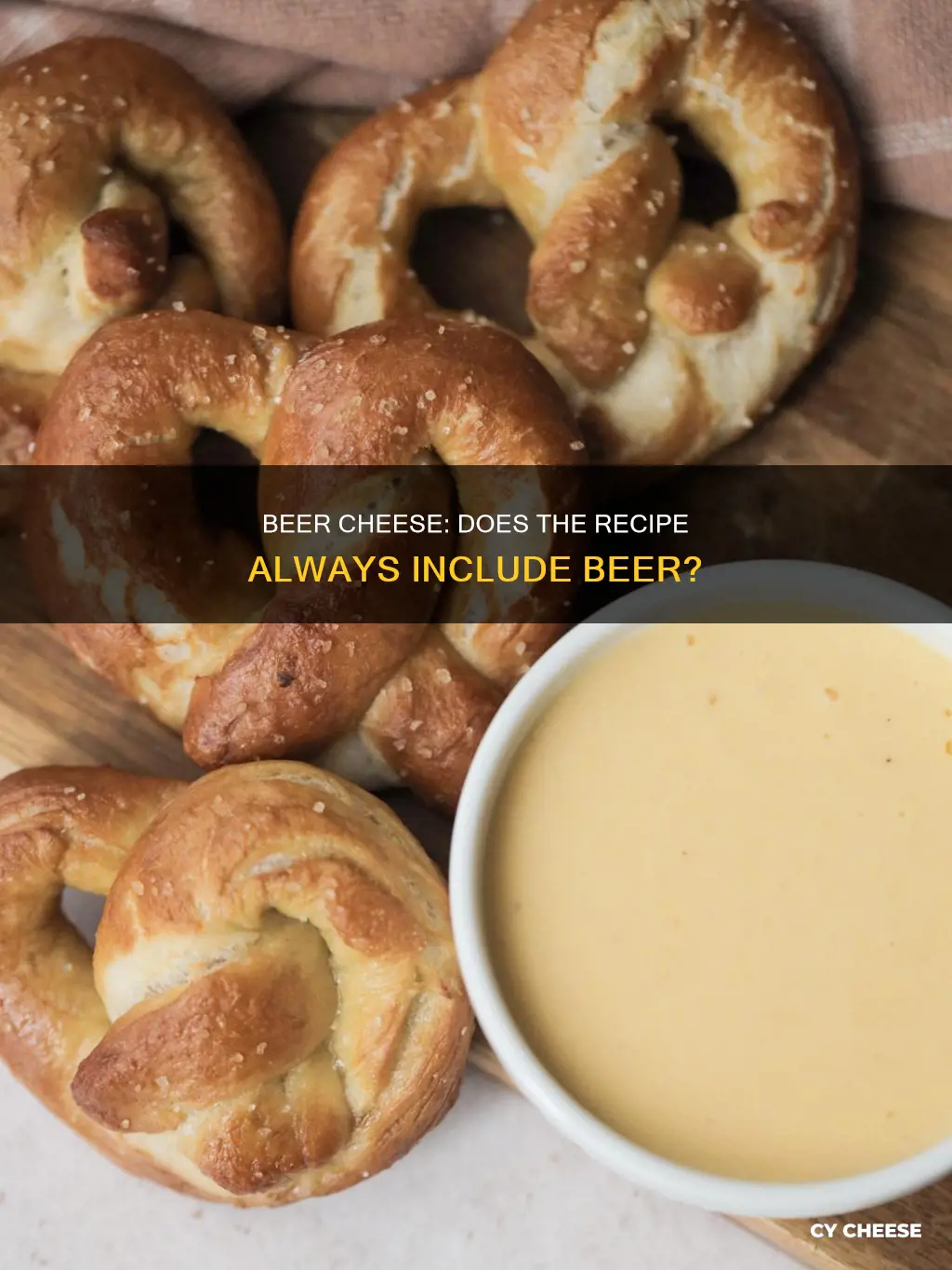 is beer cheese always made with beer