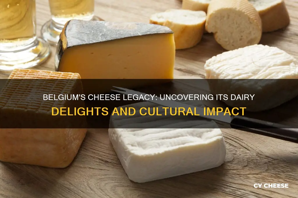 is belgium known for cheese