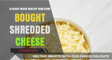 Block Cheese vs Shredded Cheese: Which is Healthier?