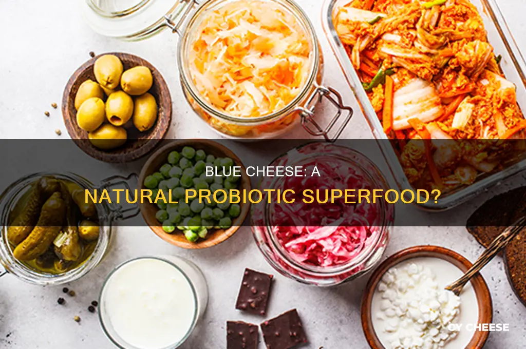 is blue cheese a good probiotic
