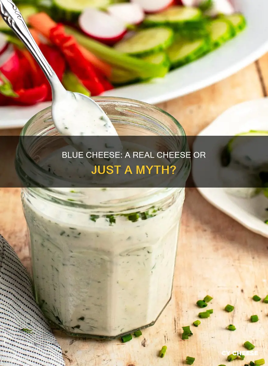 is blue cheese a real cheese