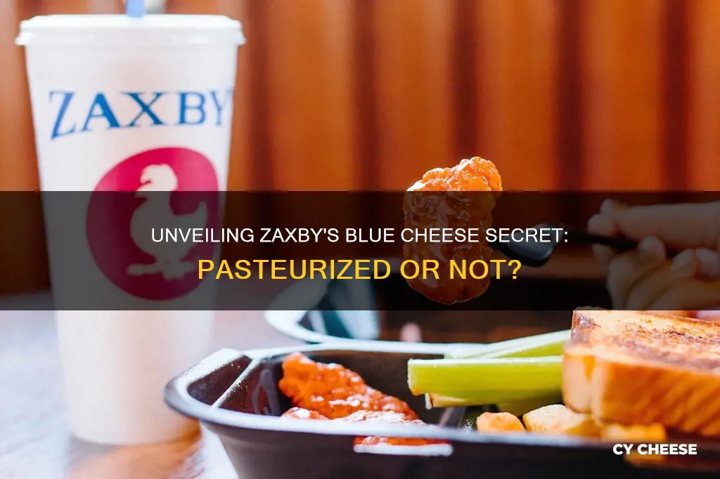 is blue cheese at zaxby