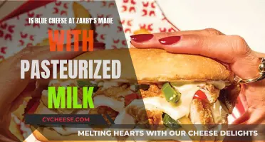 Blue Cheese at Zaxby's: Pasteurized Milk?