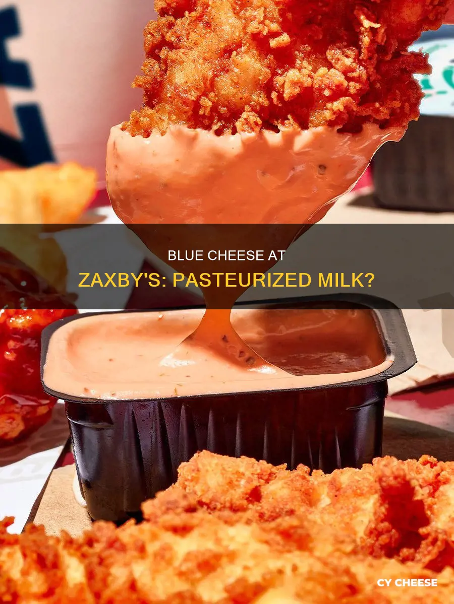 is blue cheese at zaxby