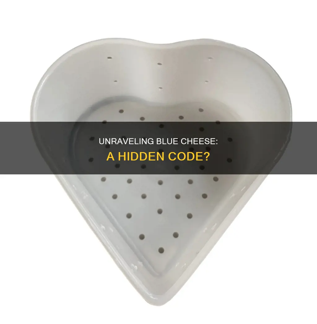 is blue cheese code for something