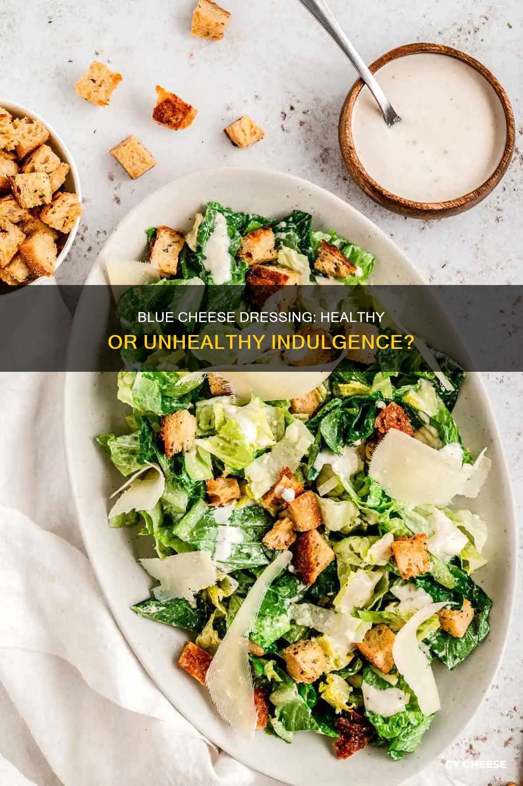 is blue cheese dressing healthy
