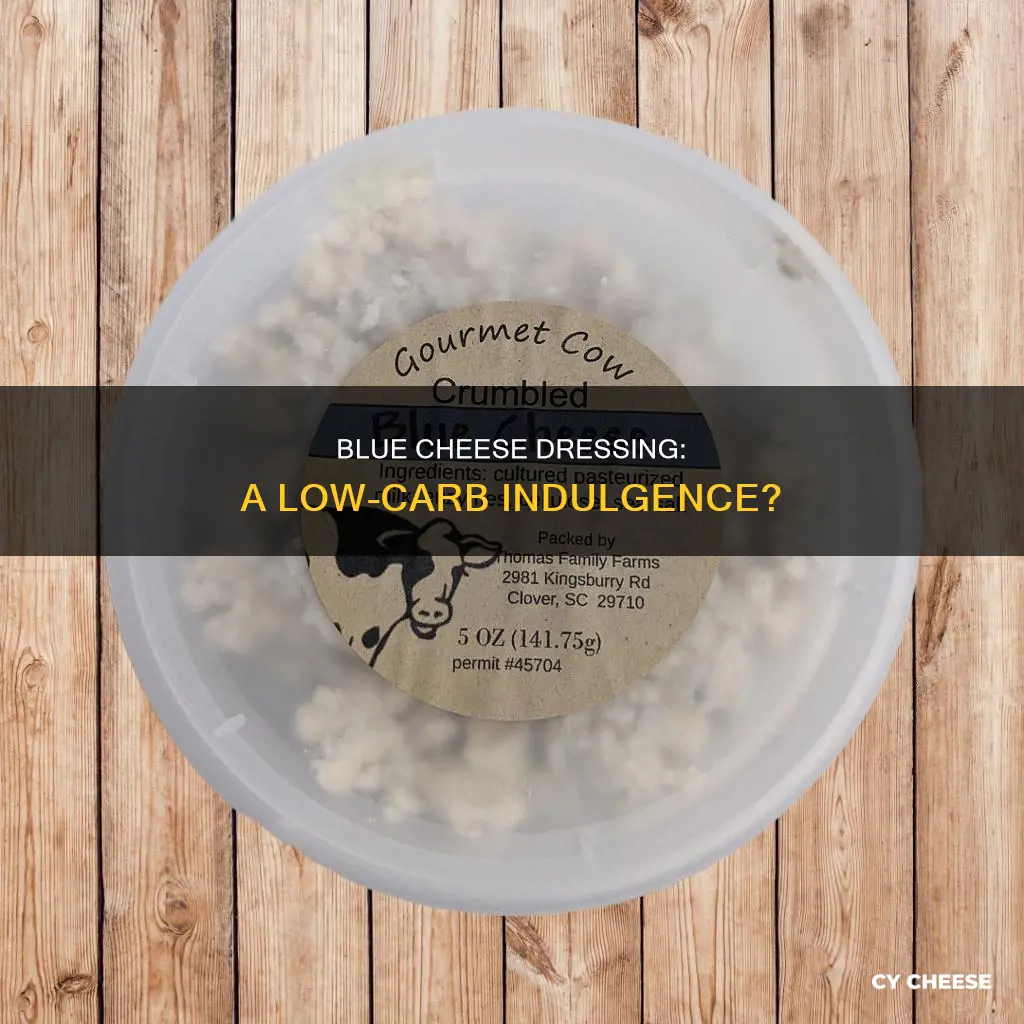 is blue cheese dressing low carb