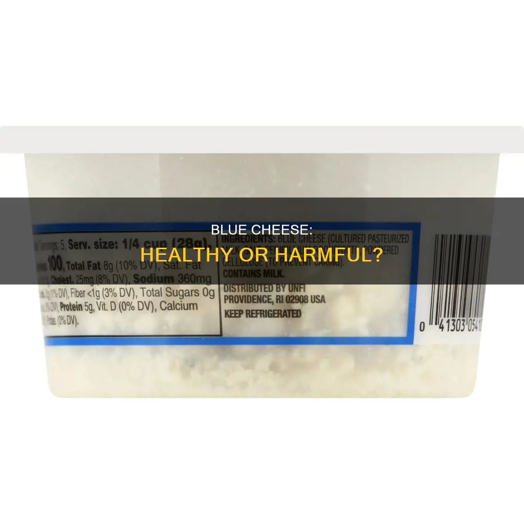 is blue cheese healthy for you