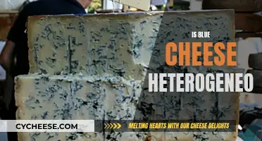 Blue Cheese: A Complex Heterogeneous Delicacy