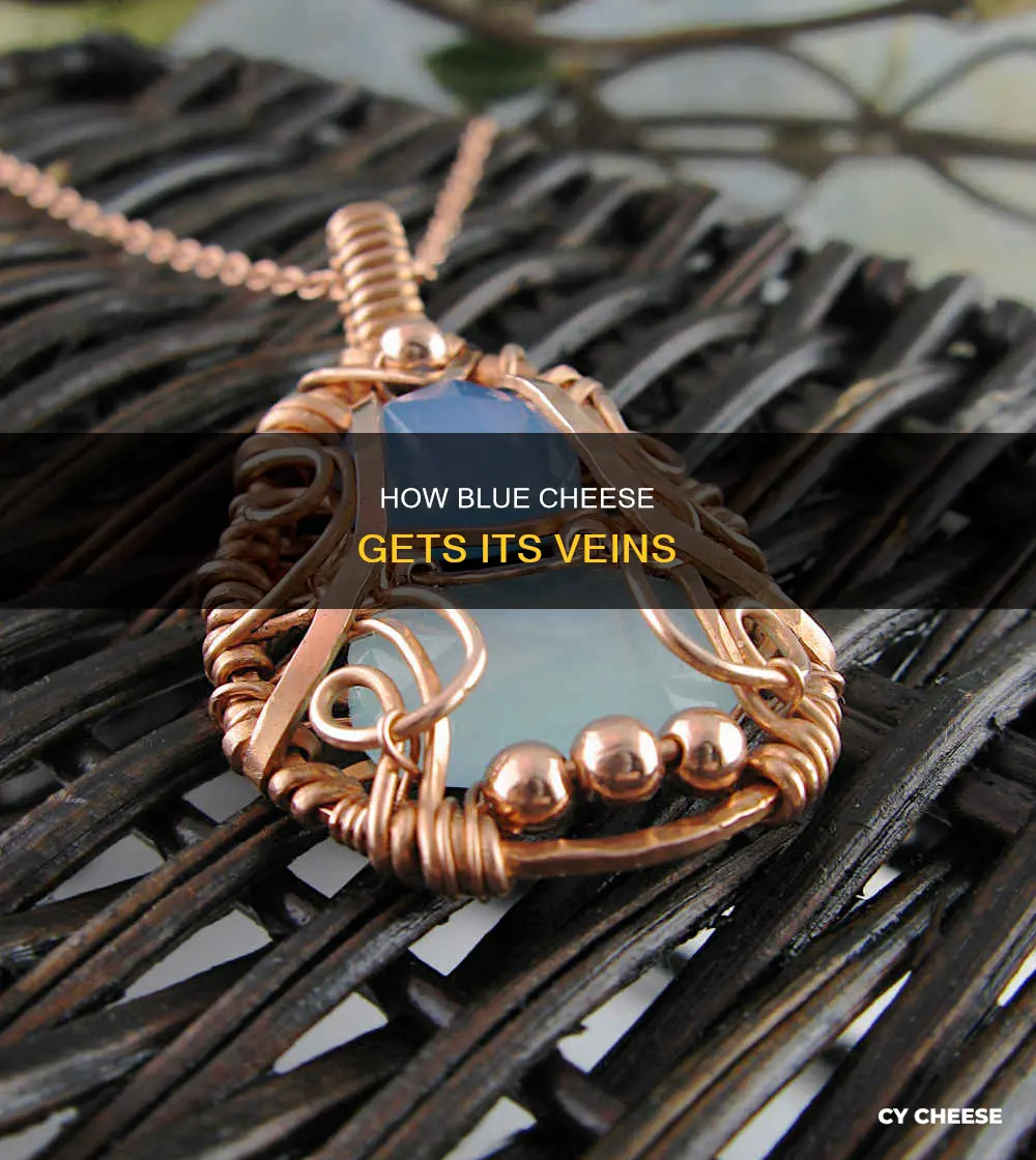is blue cheese made with copper wire
