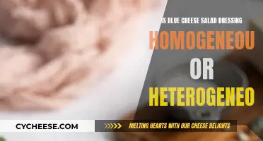 The Mystery of Blue Cheese Dressing: Homogeneous or Not?