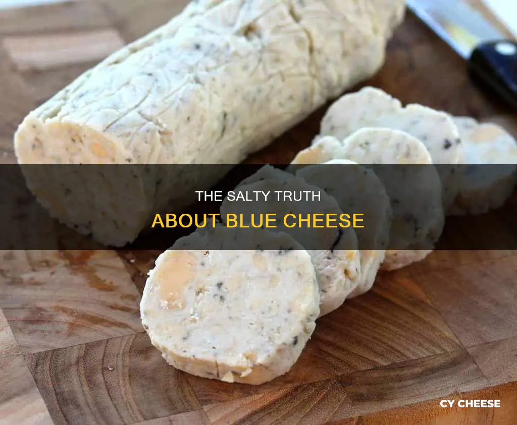 is blue cheese salty