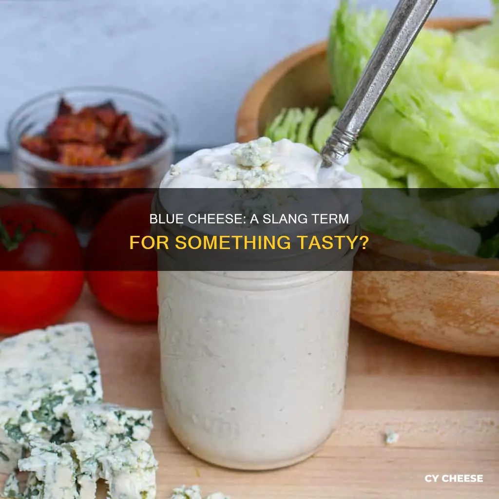 is blue cheese slang for something