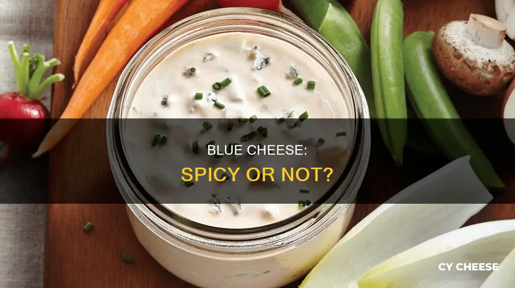is blue cheese spicy