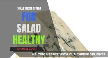 Blue Cheese Spread: Healthy Salad Topping?