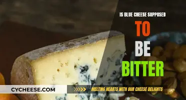 The Complex Taste of Blue Cheese: Bitter or Better?