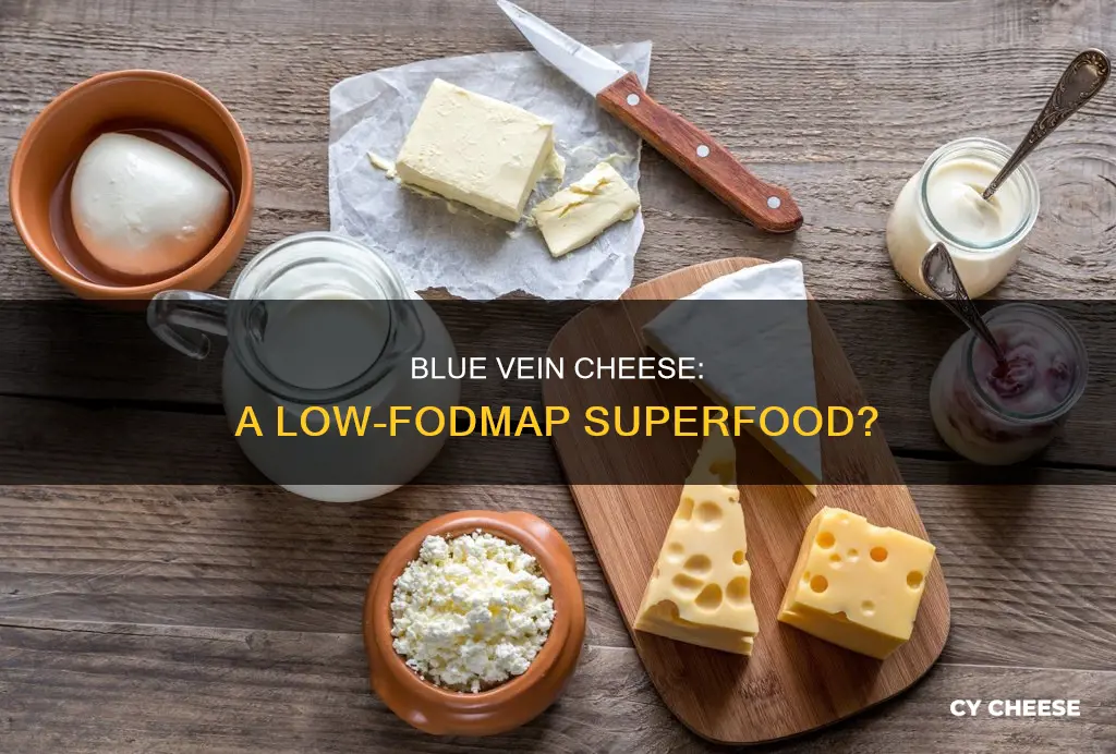 is blue vein cheese low fodmap