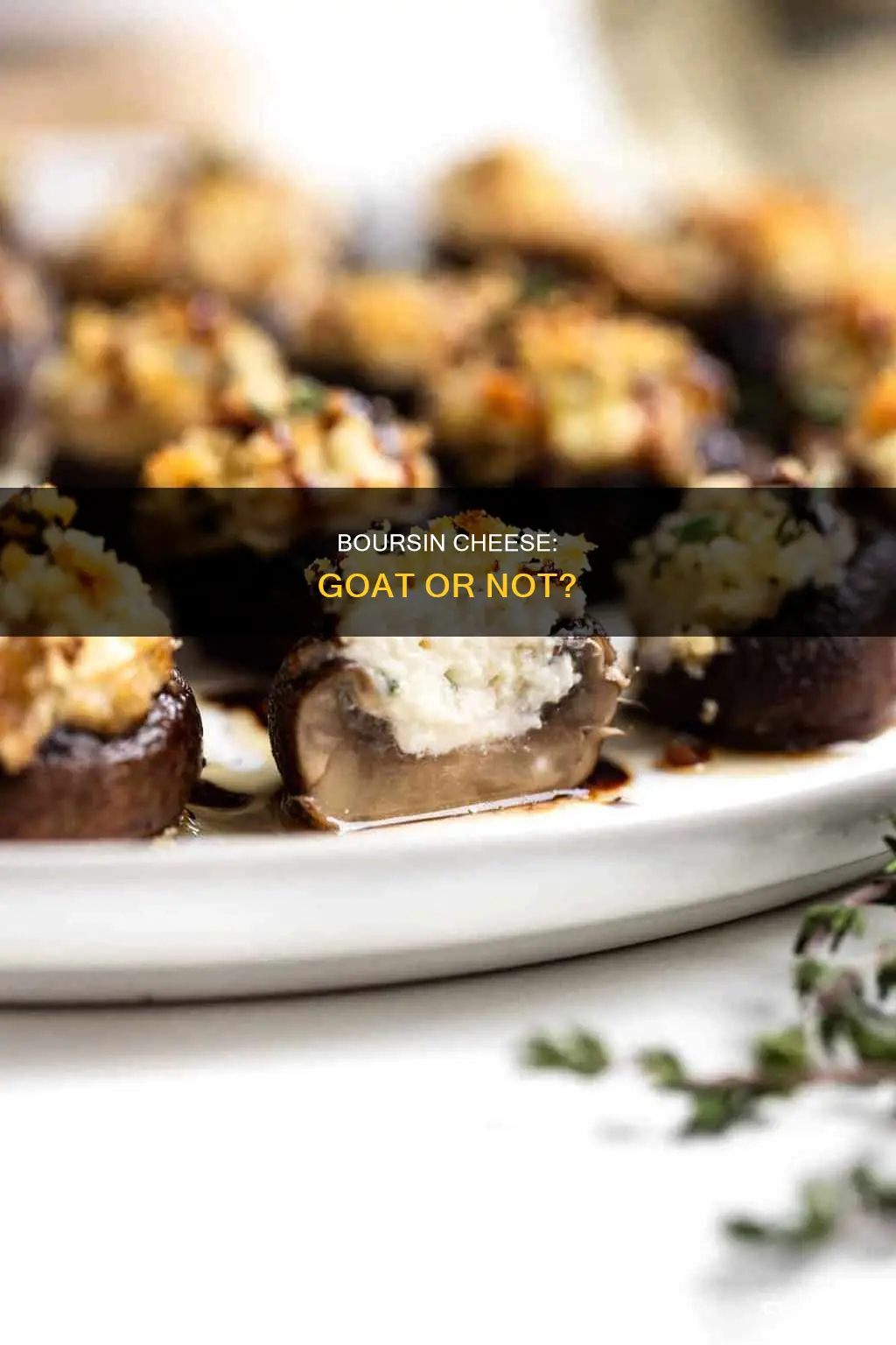 is boursin cheese goat cheese