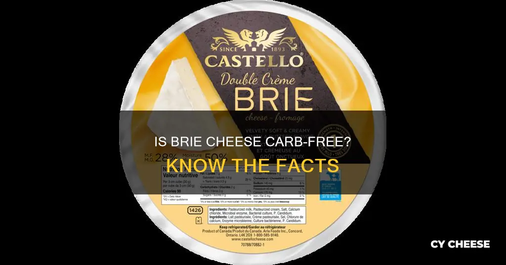 is brie cheese carb free