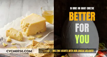 Brie vs. Goat Cheese: Unraveling the Nutritional Battle