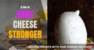 Brie vs. Goat Cheese: Unveiling the Creamy Battle of Strength