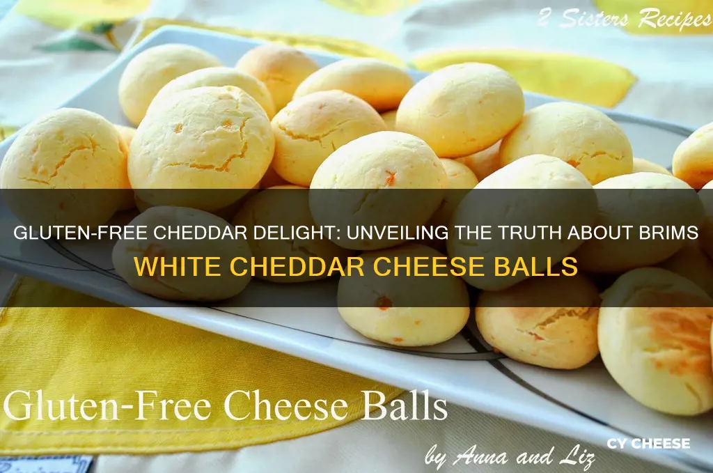 is brims white cheddar cheese balls gluten free