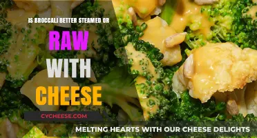 Steamed or Raw: Which Broccoli Pairs Best with Cheese?
