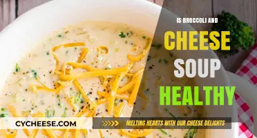Cheese and Broccoli Soup: Healthy Comfort Food