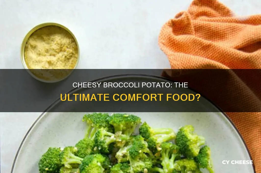 is broccoli cheese condensed soup good on a potato