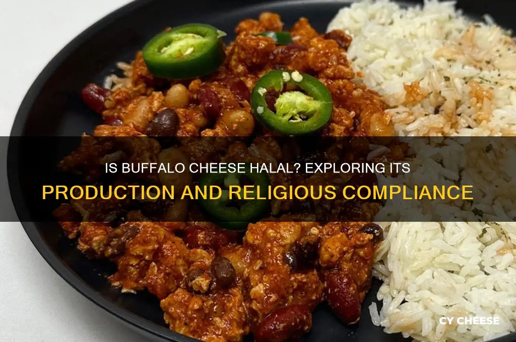 is buffalo cheese halal