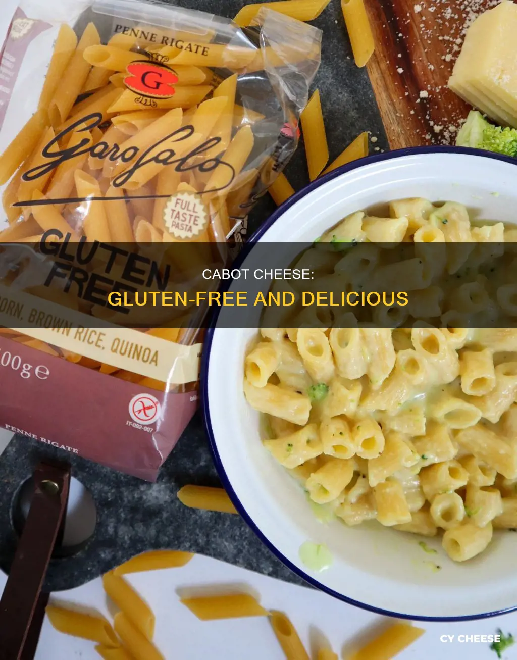 is cabot cheese gluten free