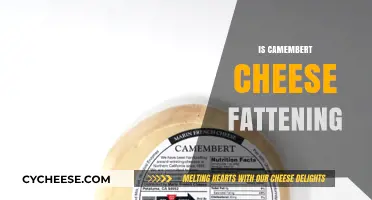 Is Camembert Cheese Fattening? Uncovering the Truth About Its Calories