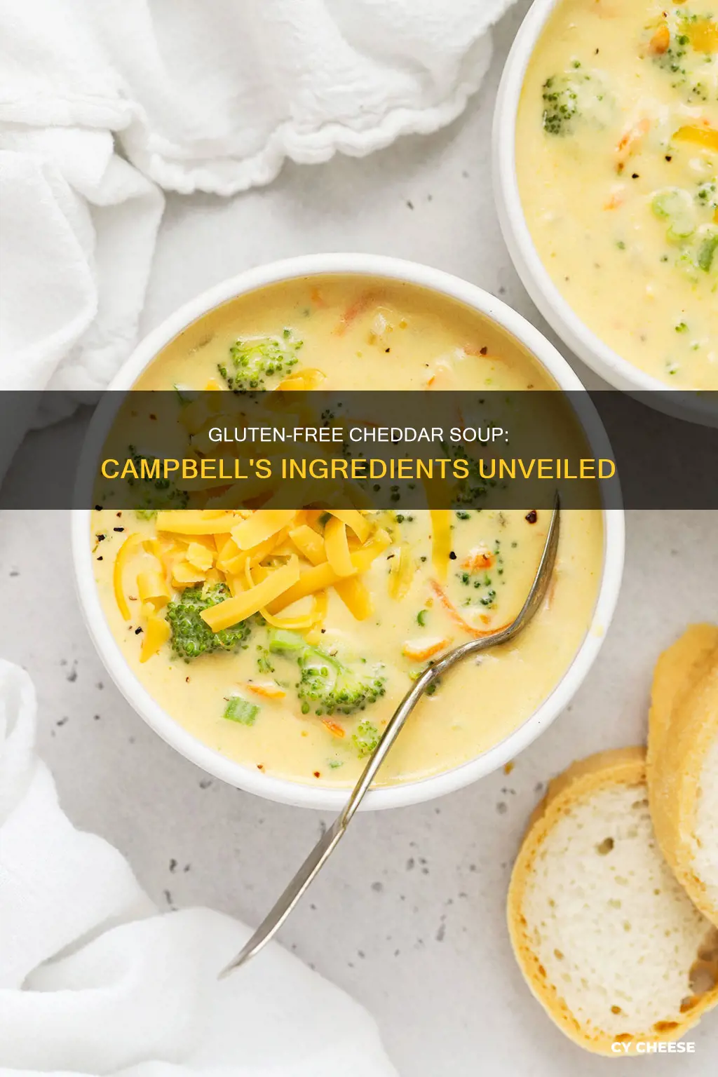 is campbell cheddar cheeses soup gluten free