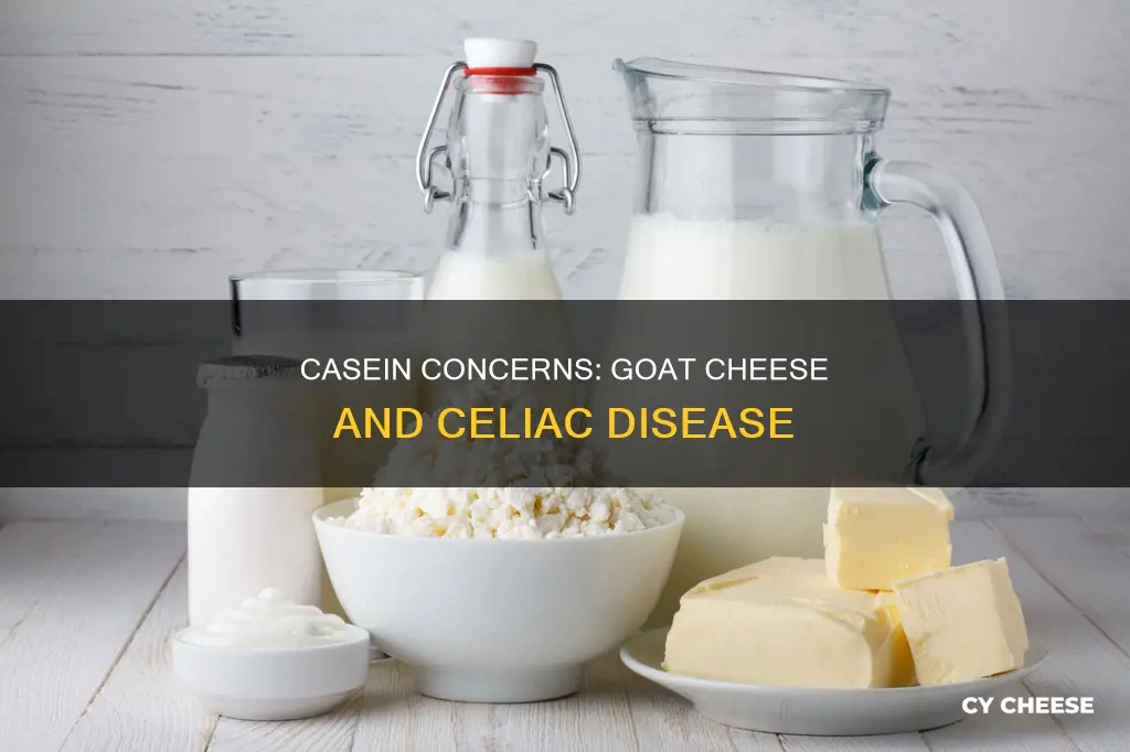 is casein in goat cheese a problem for celiac patients