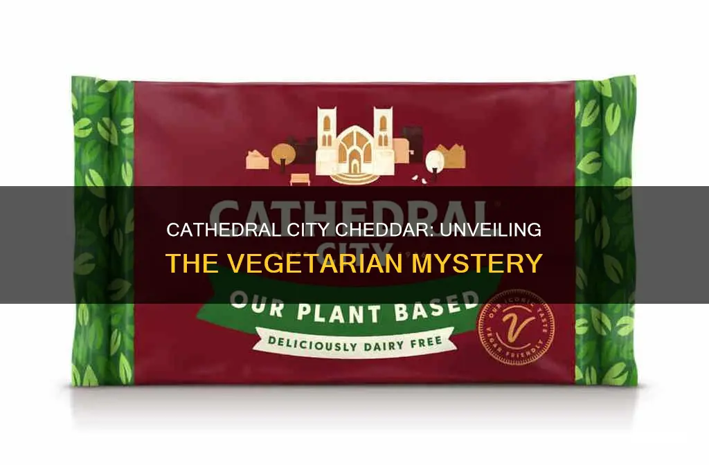 is cathedral city cheddar cheese vegetarian