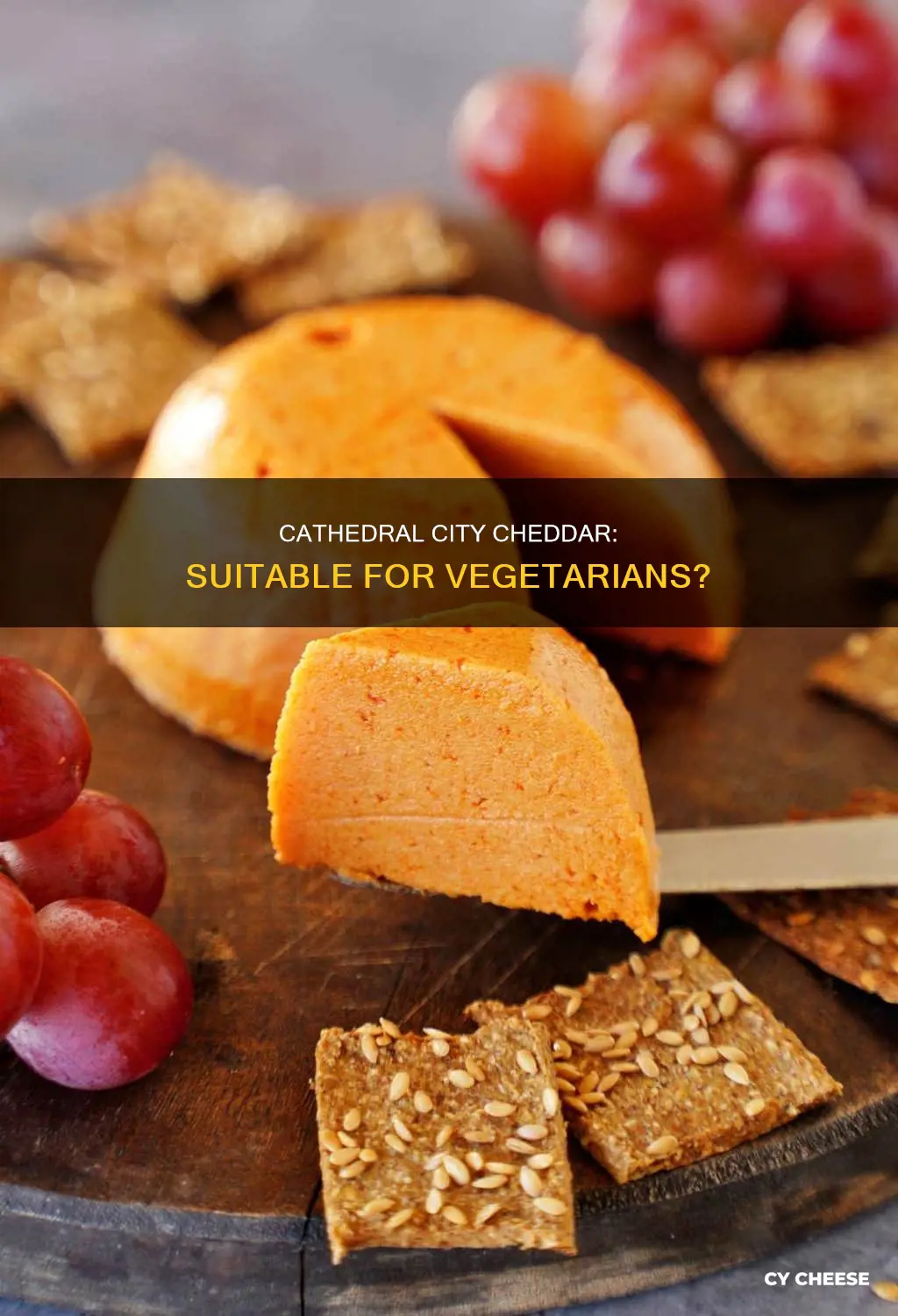 is cathedral city cheddar cheese vegetarian