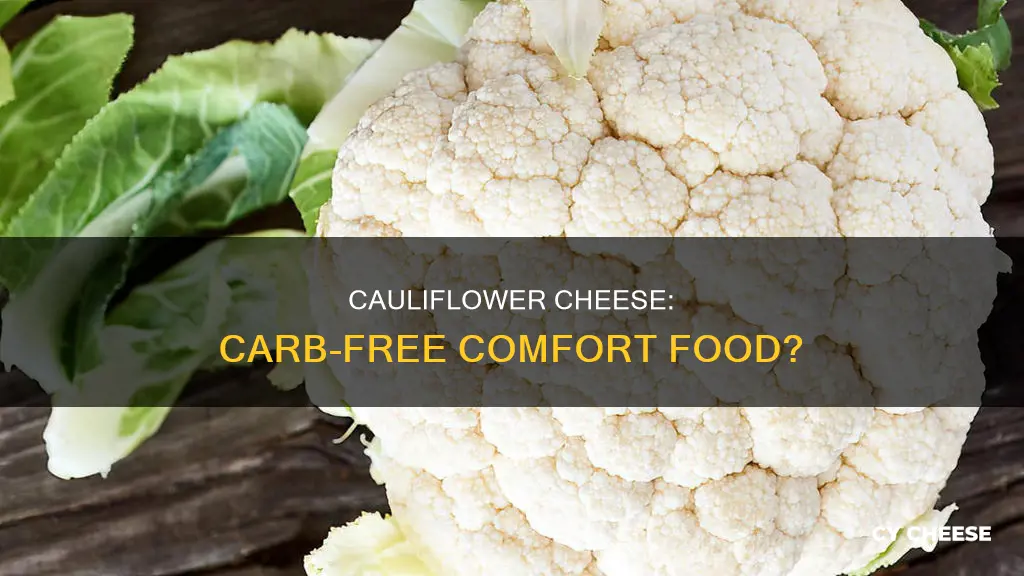 is cauliflower cheese carb free