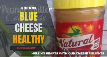 Healthy Snacking: Celery, Blue Cheese, and Nutrition Facts