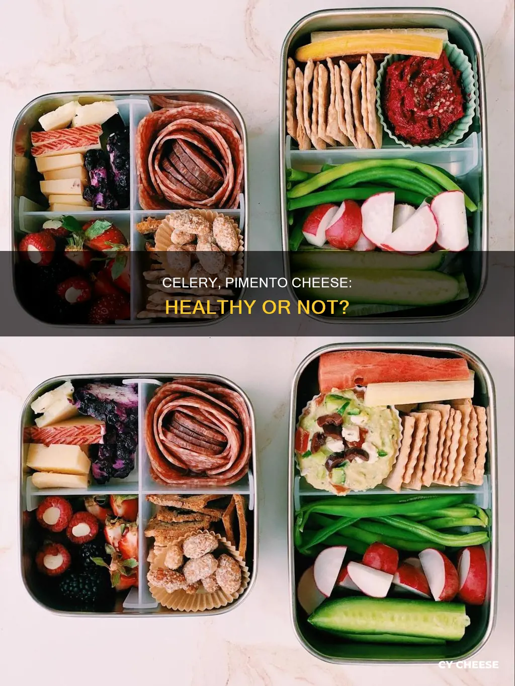 is celery and pimento cheese healthy