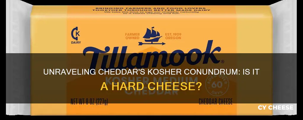 is cheddar a hard cheese kosher