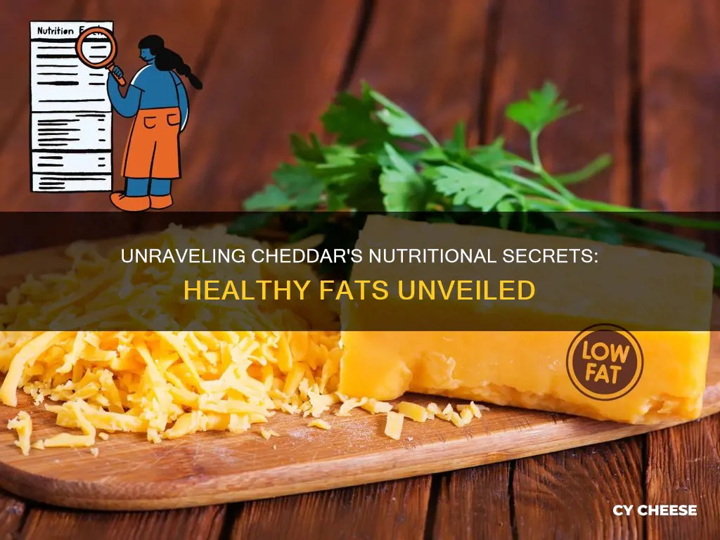 is cheddar cheese a healthy fat