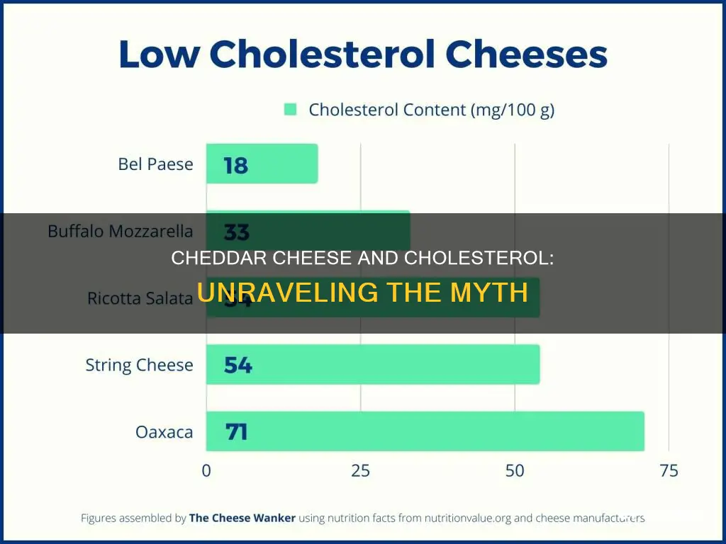 is cheddar cheese bad for cholesterol