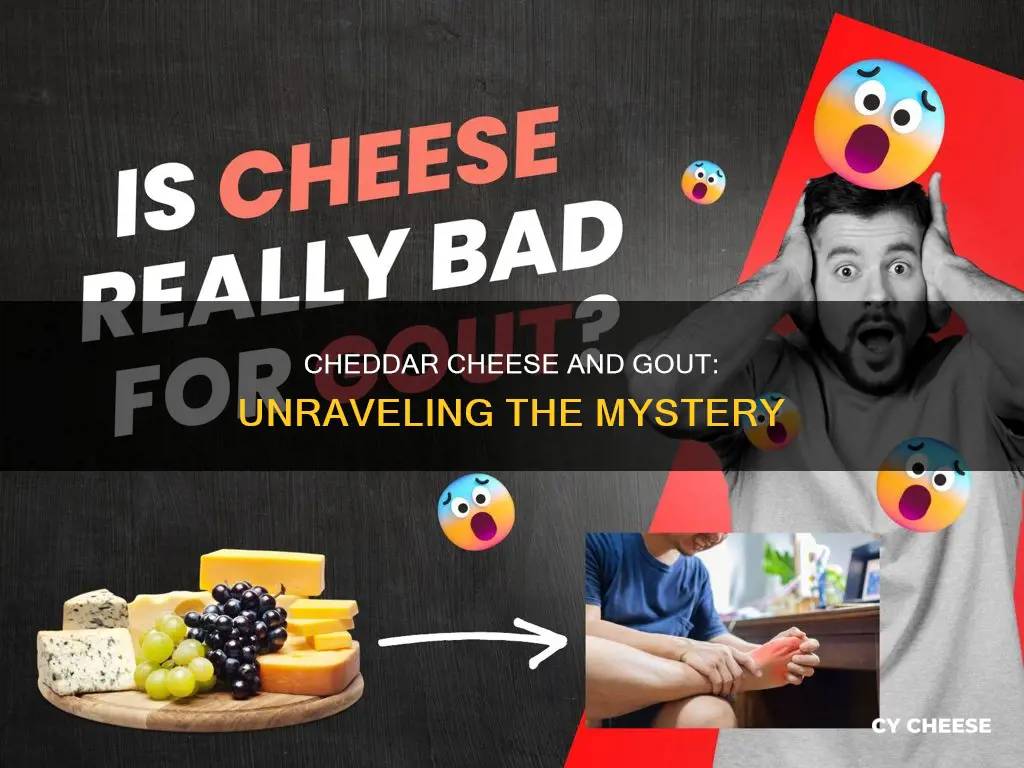 is cheddar cheese bad for gout