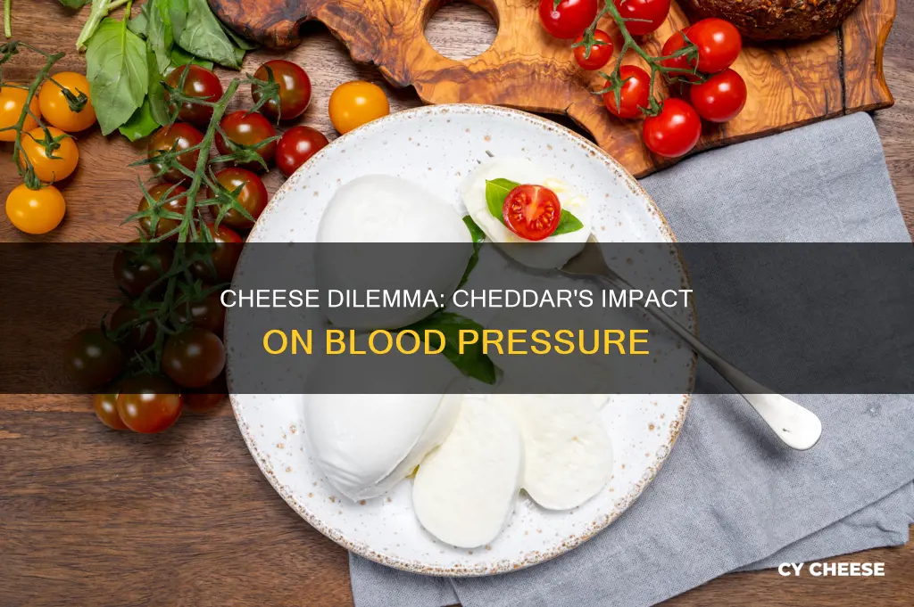 is cheddar cheese bad for high blood pressure