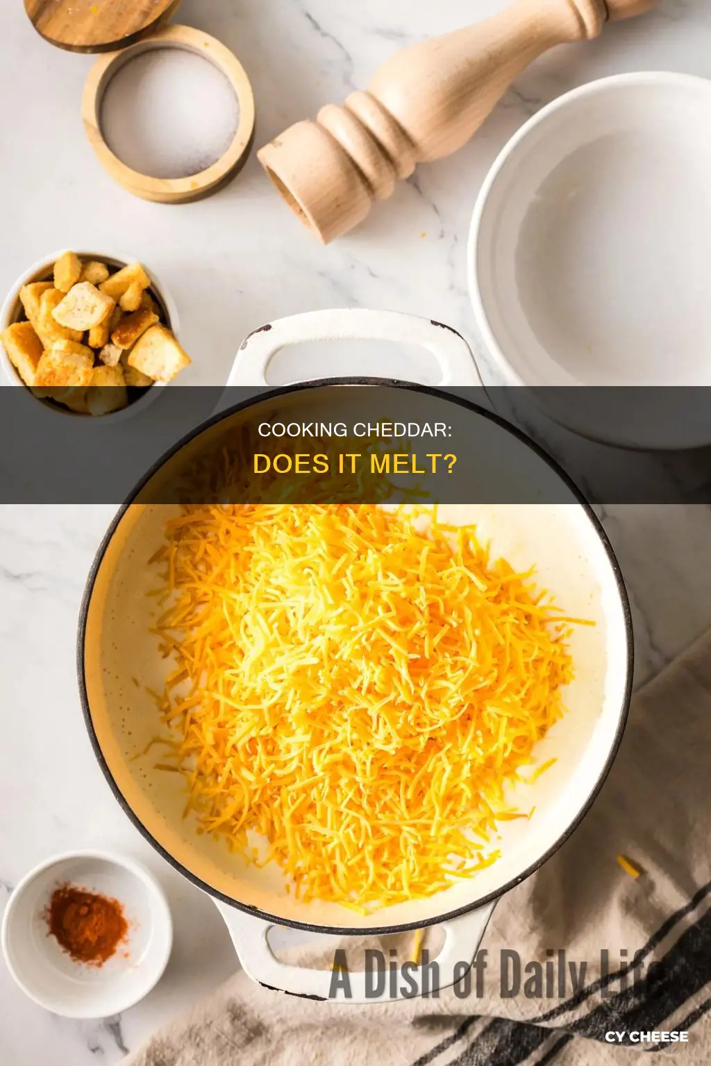 is cheddar cheese cooked