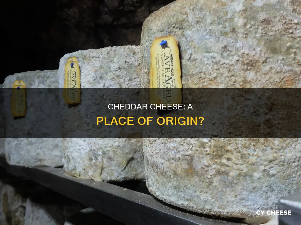 is cheddar cheese from cheddar