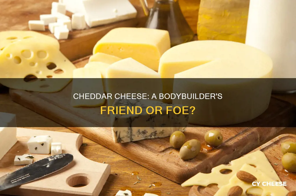 is cheddar cheese good for bodybuilding