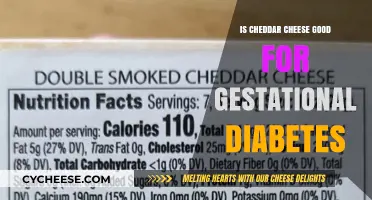 Cheddar Cheese: A Safe Snack for Gestational Diabetes?
